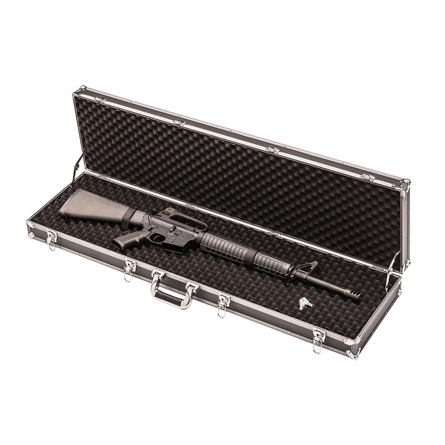 Divisórias ajustáveis ​​para estojo de arma de alumínio