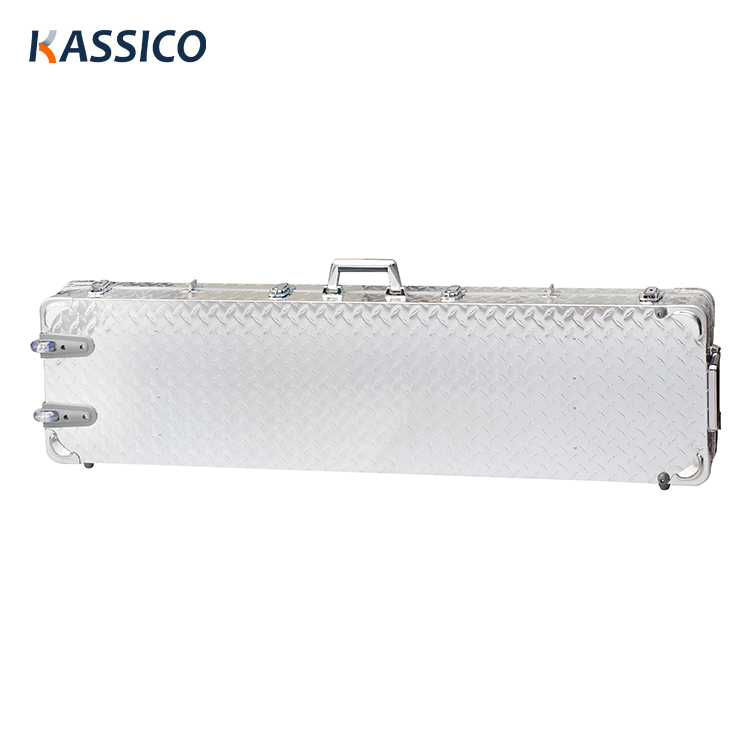 Estojo de alumínio para rifle longo de 53 pés