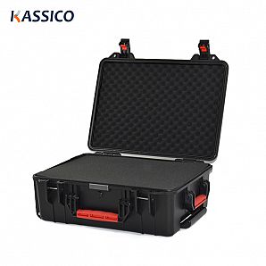 Estojo de transporte profissional de plástico