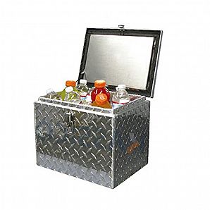 Caixas de resfriamento de alumínio para serviço pesado 48QT, caixa de gelo