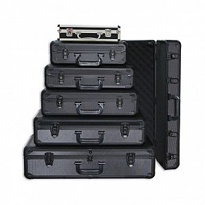 Caixas de alumínio para armazenamento de armas longas, caixas para transporte de armas