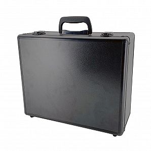 Flight case de alumínio rígido com trava e espuma