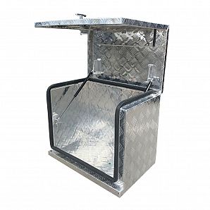 Caixa de ferramentas para gerador de alumínio à prova d'água com abertura superior