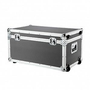 Maleta de voo de compensado de alumínio resistente para transporte de equipamentos