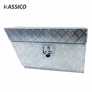 Caixas de ferramentas de armazenamento de alumínio para parte inferior da carroceria do caminhão