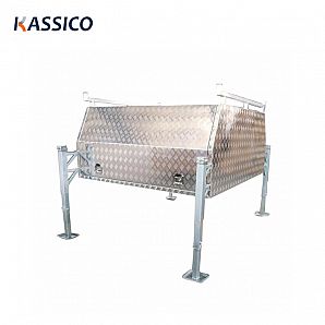 Caixas de ferramentas com cobertura de alumínio UTE e três portas