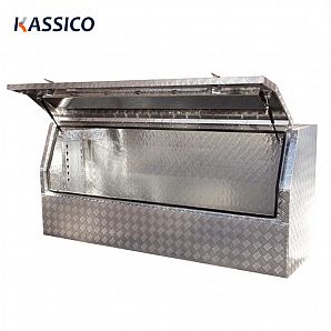 Caixas de ferramentas de alumínio para caminhões UTE com abertura de 1800 mm e 3/4"