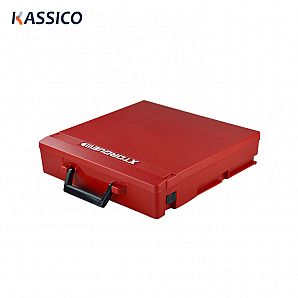 Caixas plásticas divididas com compartimentos