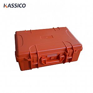 Estojo de ferramentas de transporte de plástico rígido à prova d'água