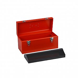 Caixa de ferramentas portátil com fechadura de metal 16.9