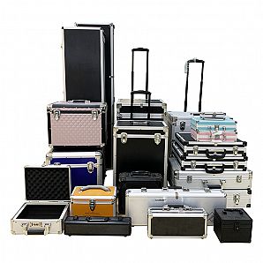 Maleta de transporte de ferramentas de alumínio OEM/ODM, maletas de voo