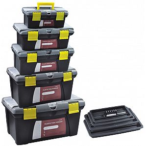 Caixa de ferramentas de plástico 10\' 13\' 14\' 16\' 17\' 19\" 20\' 22\"