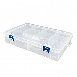 Organizador de armazenamento de plástico para peças pequenas