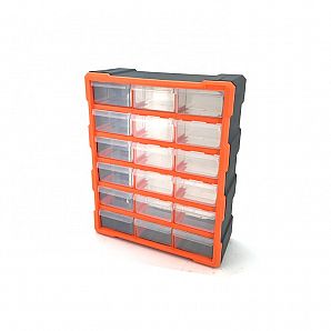 18 Kits de reparo de gavetas, divisórias de gavetas de plástico