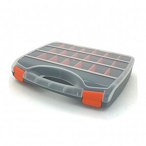 Caixa organizadora de ferramentas de plástico