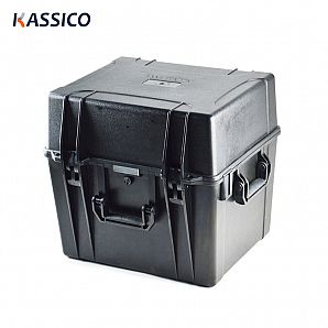 Estojo de equipamento de plástico ABS rígido com espuma