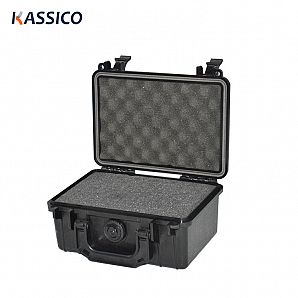 Estojo de segurança de plástico rígido moldado por injeção